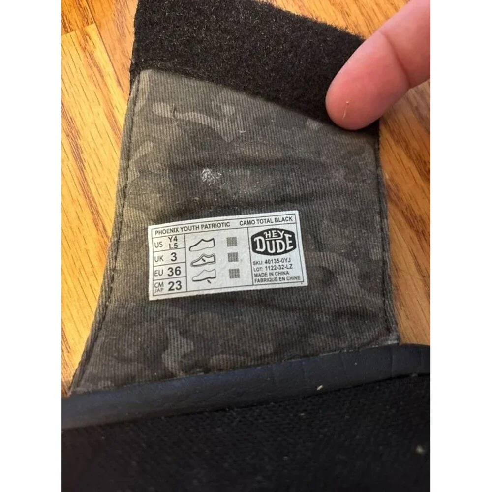 Hey Dude Slides Youth Size 4